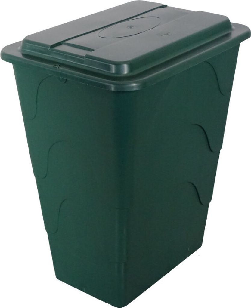 TrendLine Regentonne eckig mit Deckel und Hahn 280 L grün Produktbild 