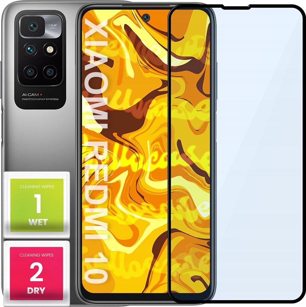Glas für XIAOMI REDMI 10 Panzerglas Panzerfolie Produktbild 