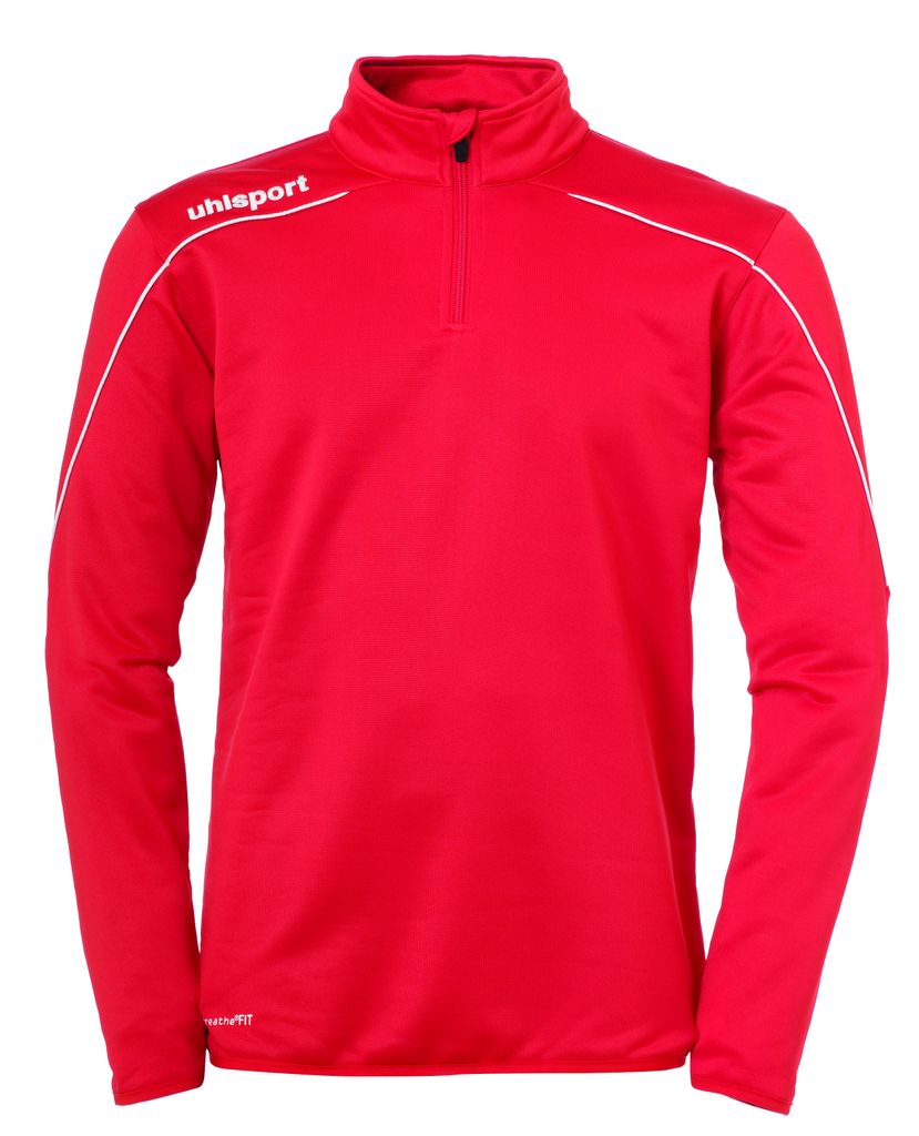 Uhlsport STREAM 23 1/4 ZIP TOP XXL rot/weiss