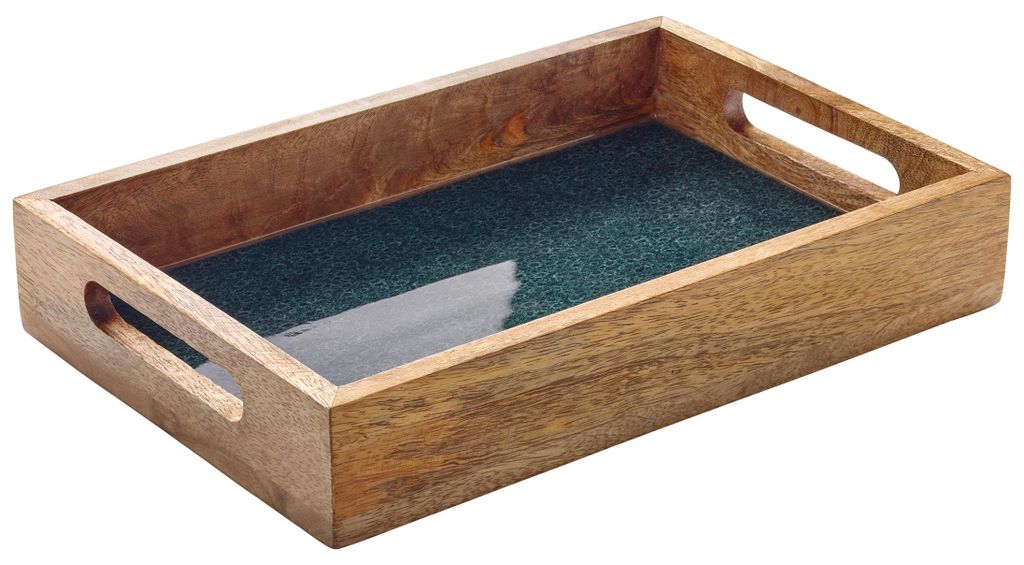 Zassenhaus Tablett MINERAL COAL, Mango, 30,5 x 20 x 5,5 cm Obrázok produktu 