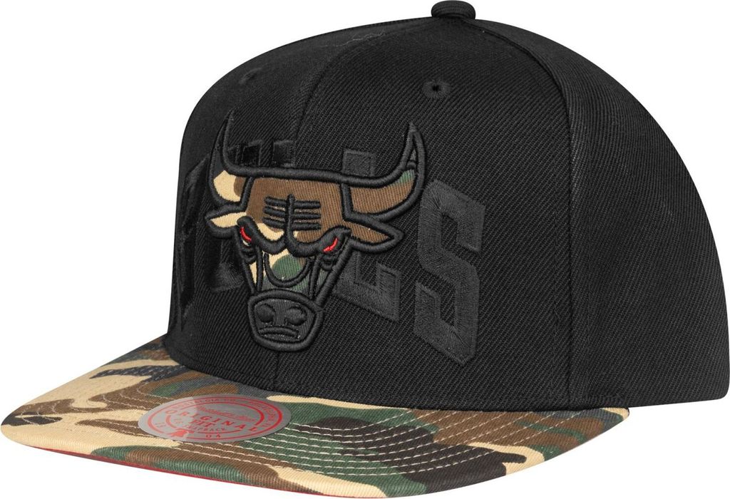 Mitchell & Ness Snapback Cap - WOODLAND Chicago Bulls