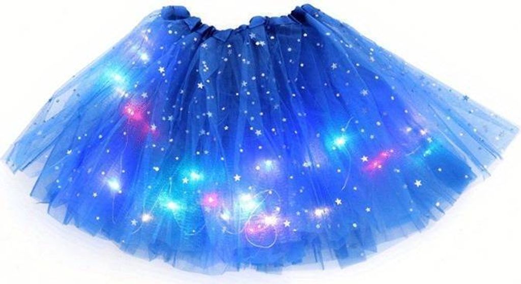Gonna in tulle da donna, tutù LED, gonna in tulle, gonna Immagine del prodotto 