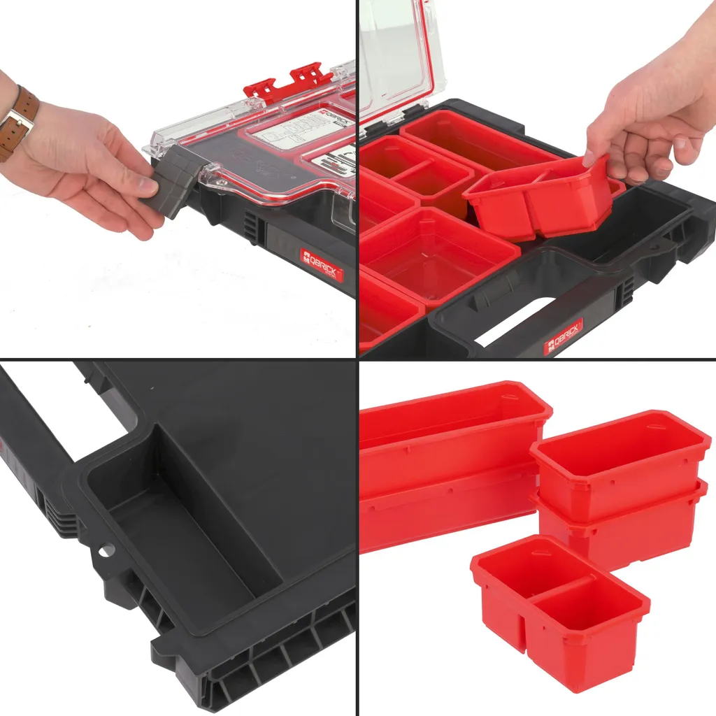 Rangement outils pour garage avec mallette modulaire et mousse interne - 7