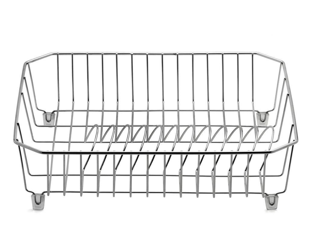 Karl Weis Spülkorb, Edelstahl, 36 x 36 cm
