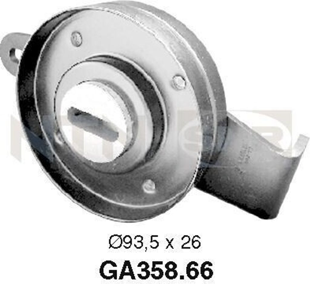 SNR GA358.66 - OE 4007 E4 Spannrolle, Keilrippenriemen für Boxer