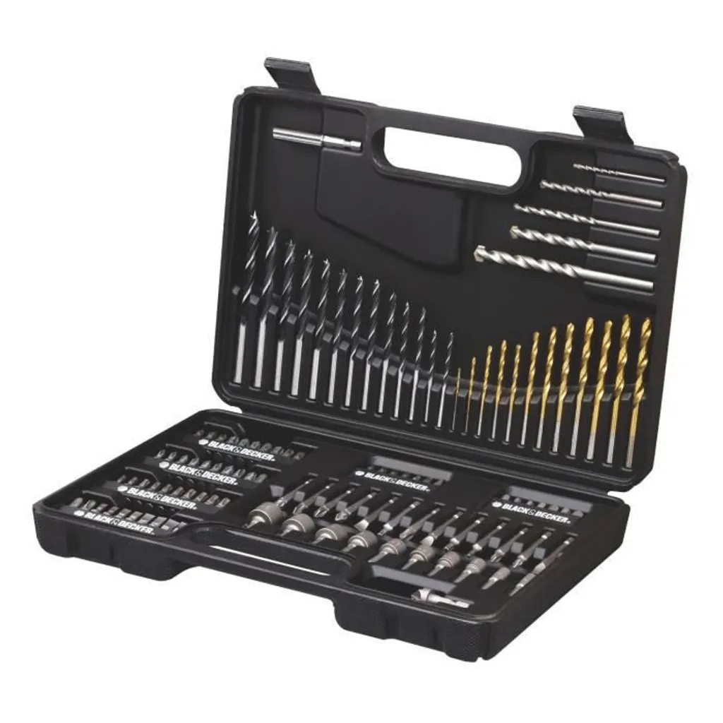 Set Punte e Inserti Black & Decker A7200-XJ 109 Pezzi - Titanium Offerta