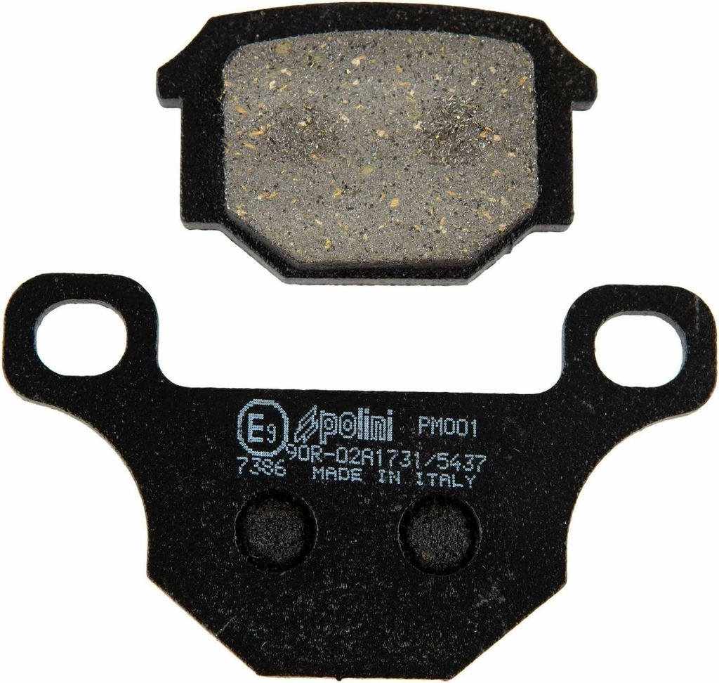 POLINI ORIGINAL Bremsbelagpaar 88,15x49,1x7,8/56,1x36,1x10,2 mm