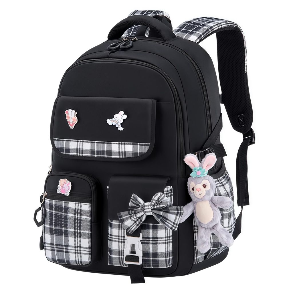 Sac à dos d'école pour fille, 41 cm, ergonomique et Image du produit 