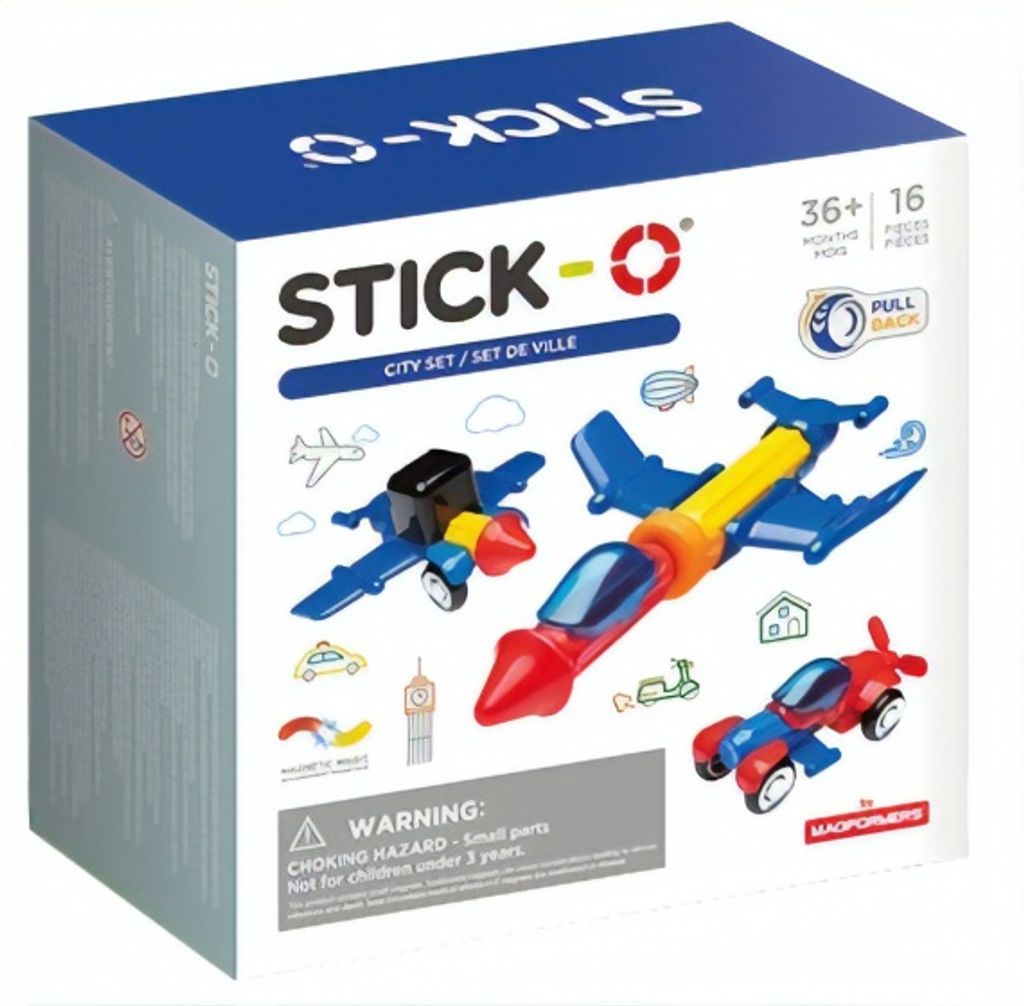 Sada magnetiek Stick-O - Vozidlá Obrázok produktu 