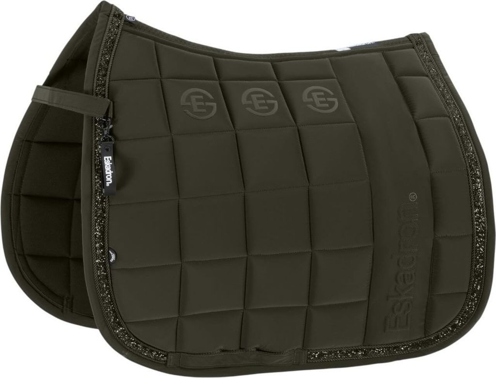 Eskadron Schabracke BIG SQUARE JEWEL deep green oliv DYNAMIC 25 H/W, Größe:DL