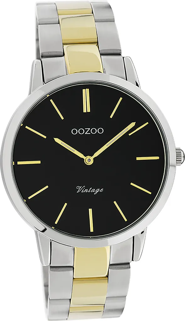 Montre Oozoo Vintage Series D2UOC20104 - Cadran Analogique Argent et Or