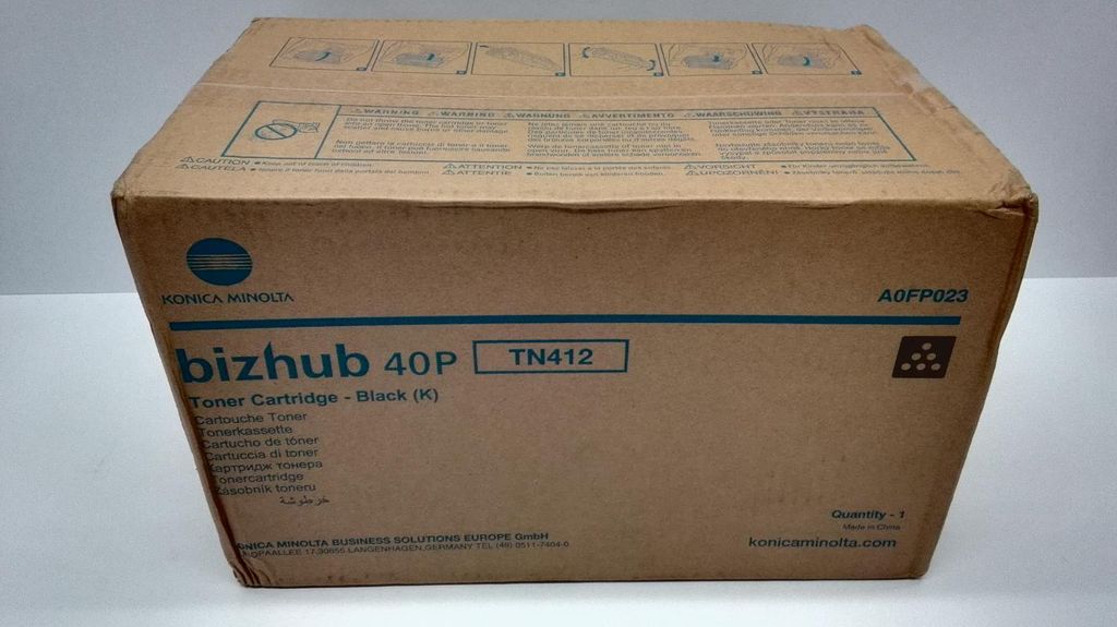 Toner KONICA MINOLTA A0FP023 BIZHUB C40P NERO Immagine del prodotto 