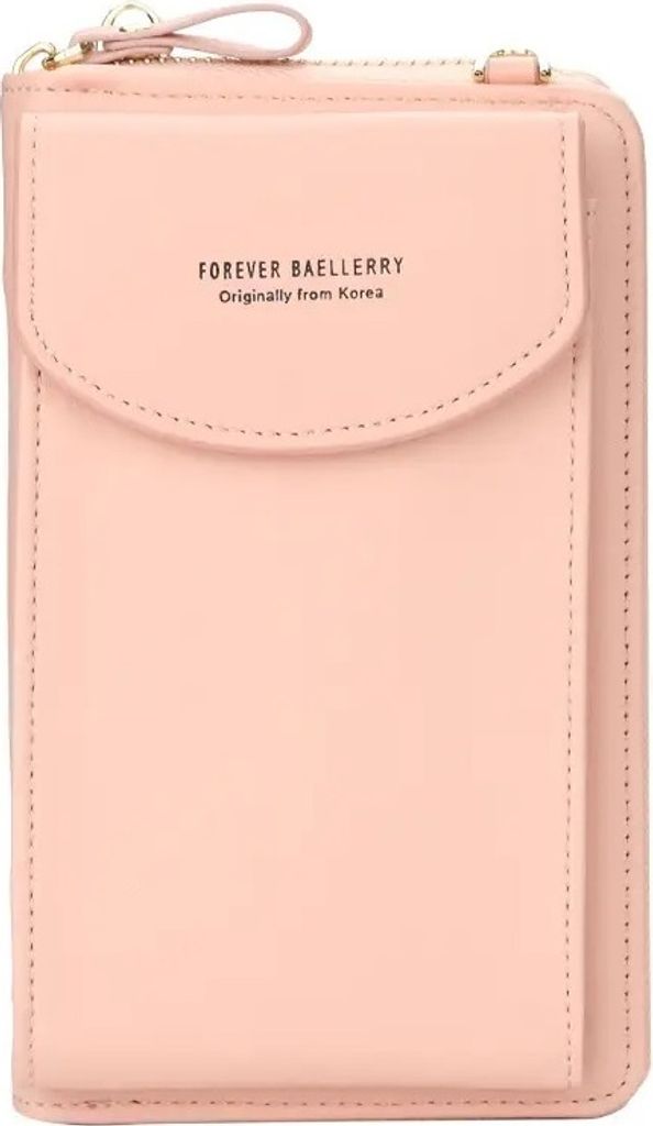 Hübsche hellrosafarbene Umhängetasche Baellerry Mell für Damen KP25504
