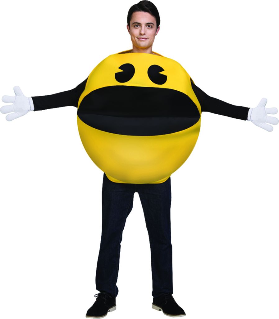 Pac-Man Kostüm Erwachsene - Einheitsgröße Produktbild 