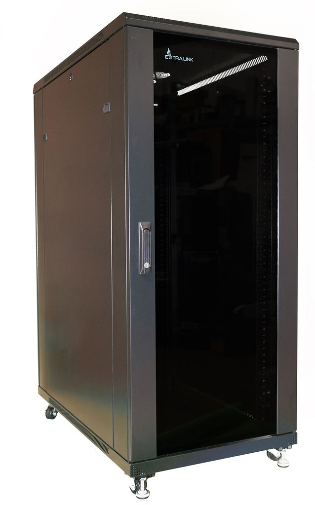Extralink Szafa Rack Stojąca 32U 800X800 Czarna Zdjęcie produktu 