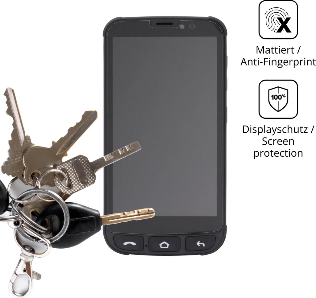 dipos I 4X Pellicola Protettiva antiriflesso Compatibile con Nokia 5.4