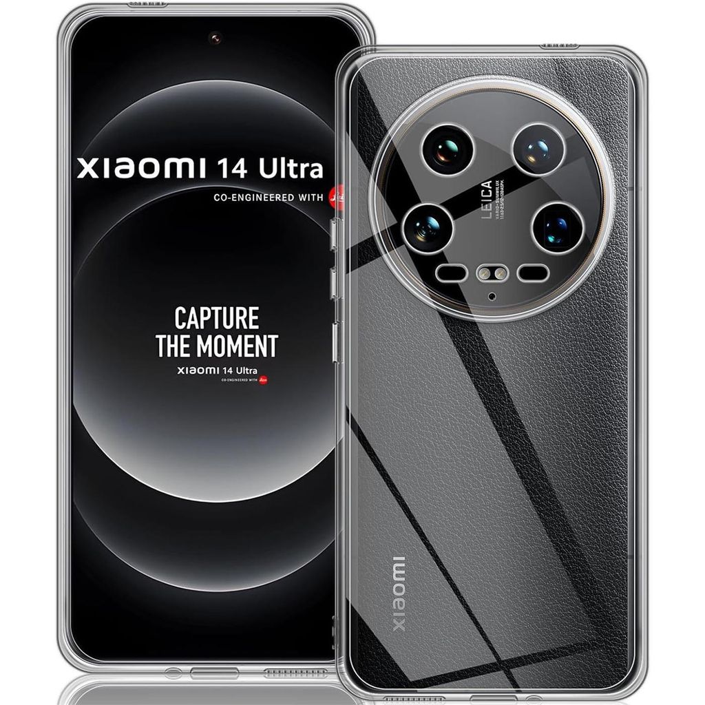 Schutzhülle für Xiaomi 14 Ultra Hülle Transparent Slim Produktbild 2