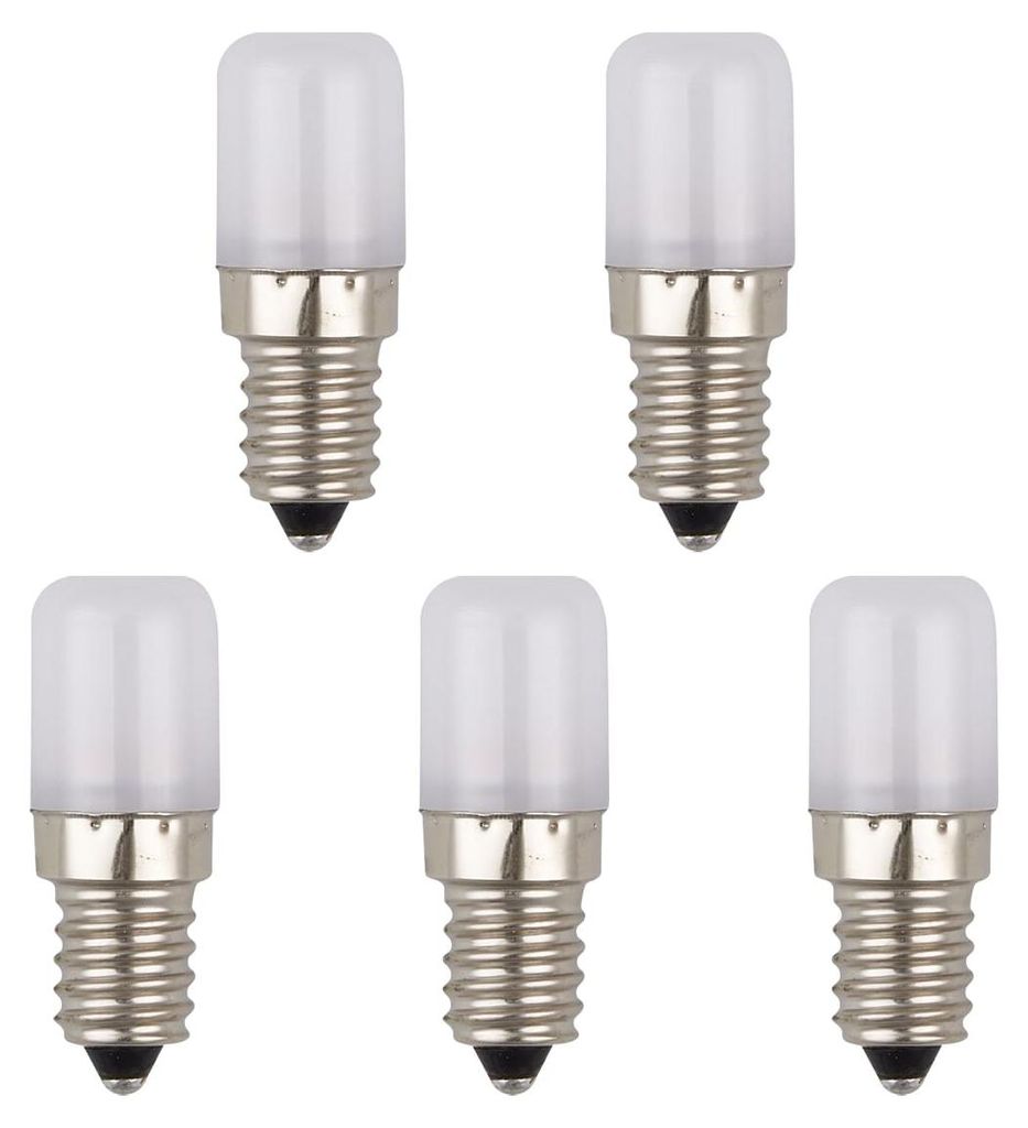 SPL E14 LED Röhrenlampe 1,8W 130lm 2700K Warmweiß Opal 5 Stück