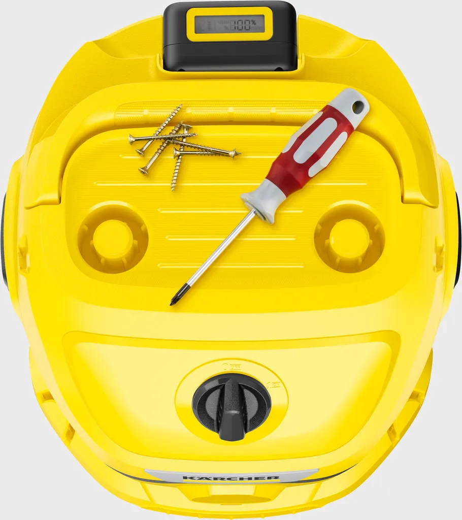Kärcher WD 2-18 Cordless - Aspiratore Solidi e Liquidi Professional - 3