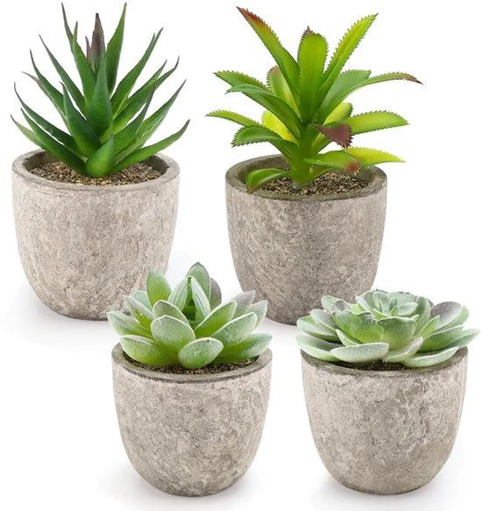 Plantes artificielles pour bureau et etagere de salon de coiffure