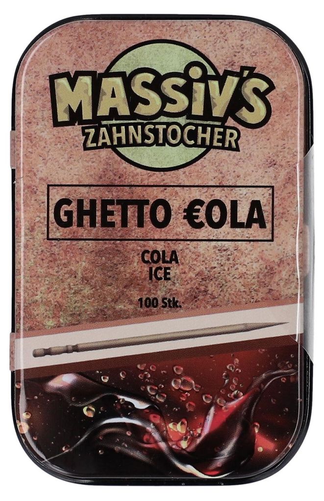 Massiv's Zahnstocher Ghetto €ola Cola Ice 100er Produktbild 