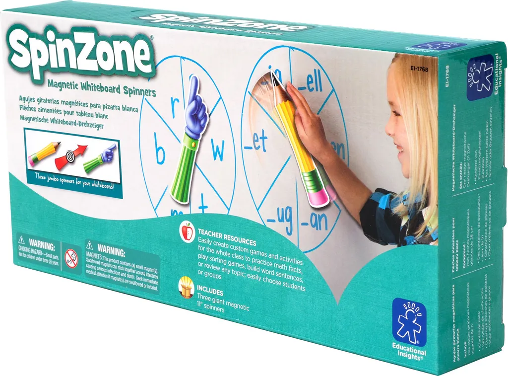 Learning Resources Jeu éducatif Roulettes Magnétiques Tableau Blanc LER2690