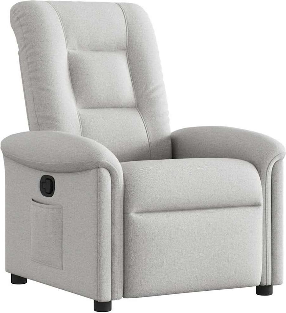 A recliner chair shown from a 3/4 front angle against a white background.
