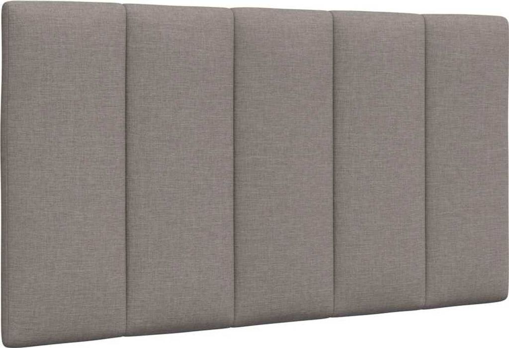 "WINTER SALE"Kopfteil-Kissen - modernes Design - fürs Schlafzimmer - "Hanko" Taupe 80cm Stoff NEU647624 - Kopfteile