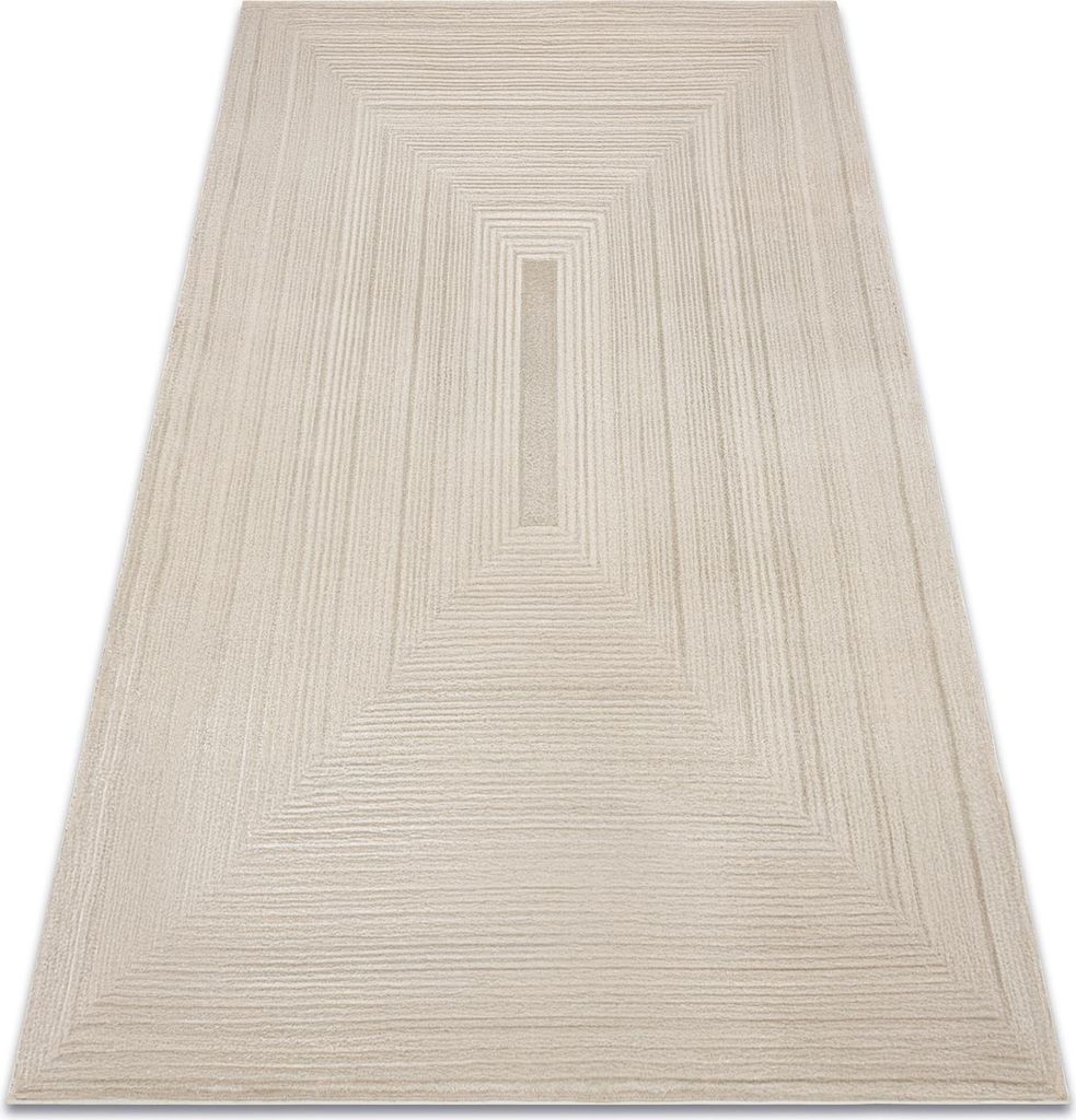 Teppich BALANCE 8788 taupe - Geometrisch, strukturell, glamour beige 240x330 cm