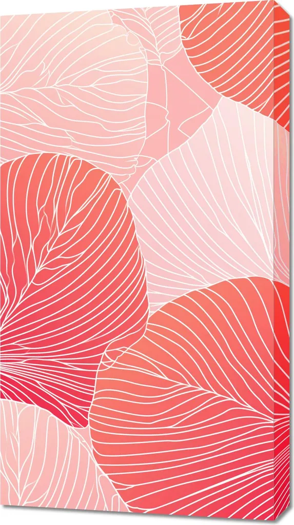 Dettagli Tecnici Quadro 50x90 Giardino Corallino - Arredo Parete
