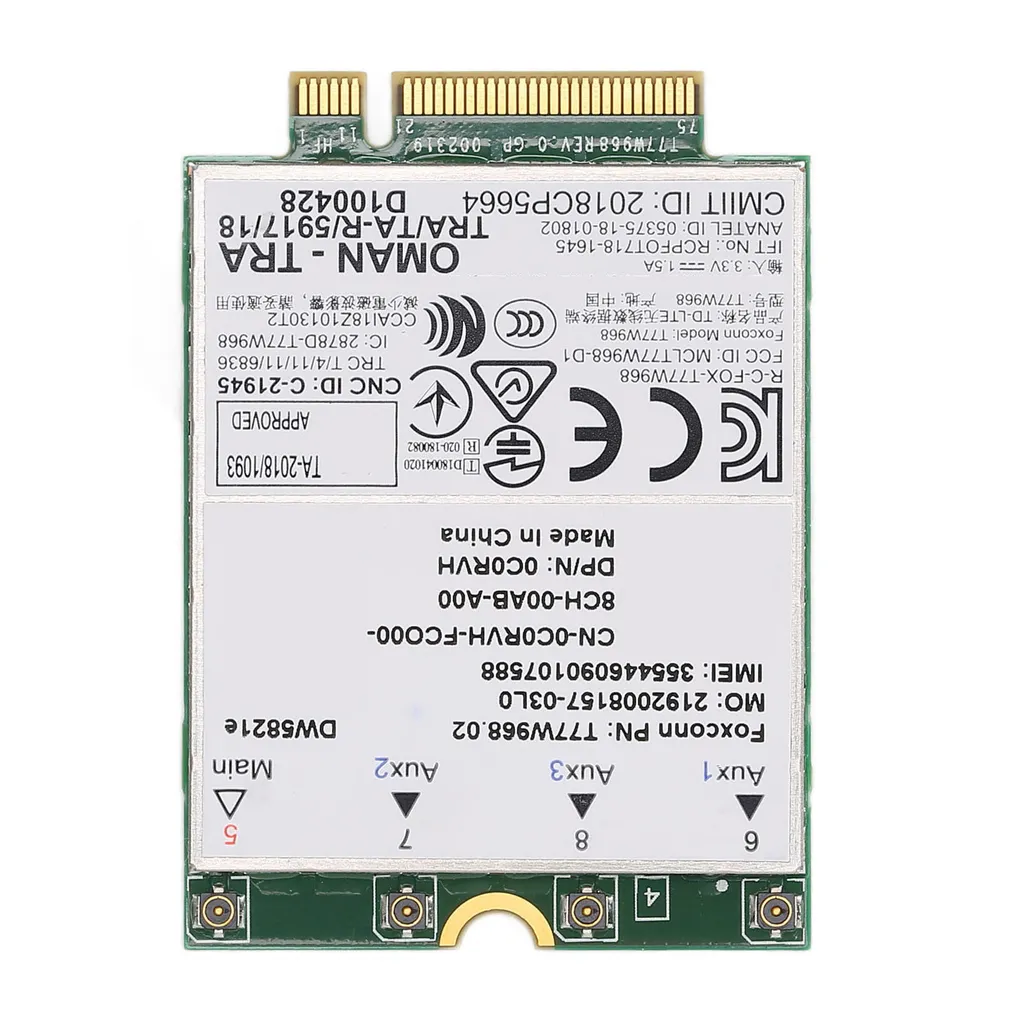 Carte réseau 5G à transfert rapide - Module PCB pour PC haute performance
