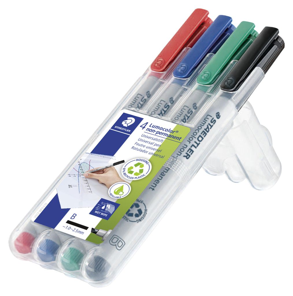 STAEDTLER Lumocolor  312 non-permanent Universalstift B Produktbild 