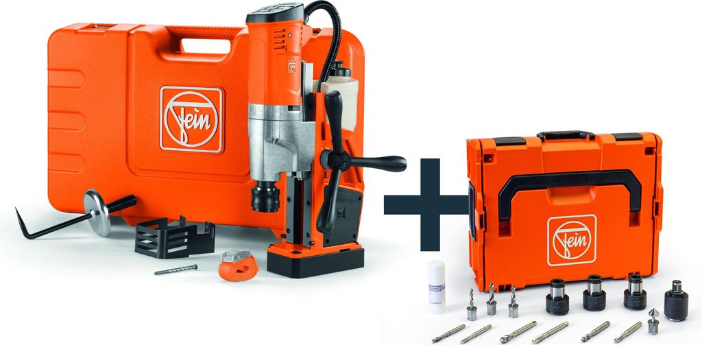 FEIN Universal-Magnet-Kernbohrmaschine bis 35 mm mit Anwenderset KBU 35 QW Fabri