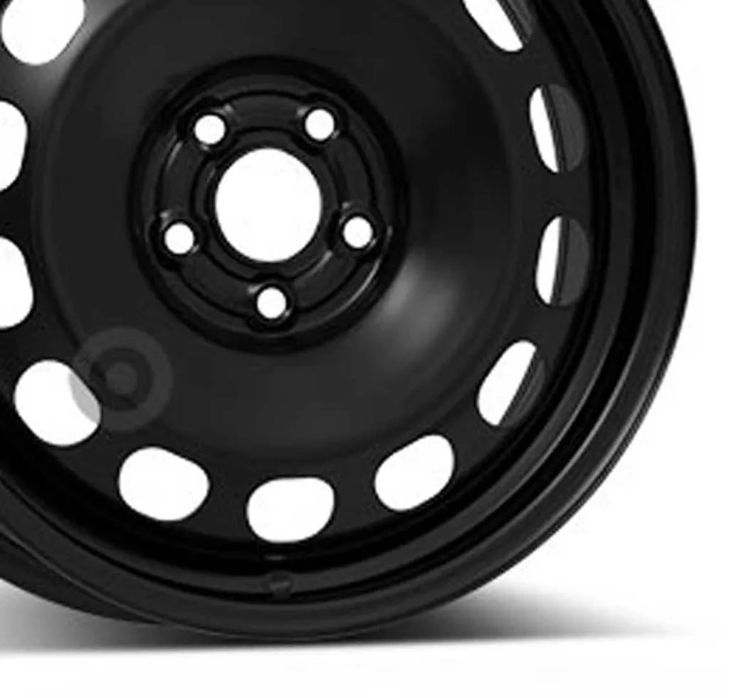 Jantes en fer ALCAR ACCIAIO 6977 6x16 5x100 ET40 Black pour Automobile