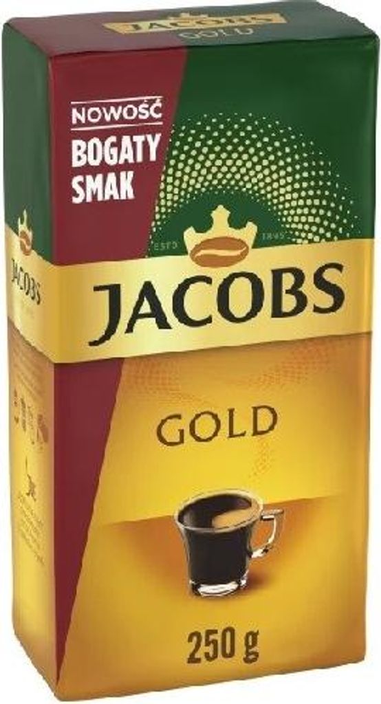 Jacobs Ground Coffee Gold Delicate Arabica Full Flavour Image du produit 