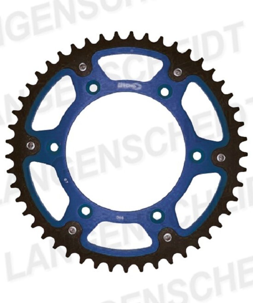 Stealth-Kettenrad Supersprox 520 - 46Z (blau) RST-990:46-BLU|ID 125,0 LK 150,0 6-Loch