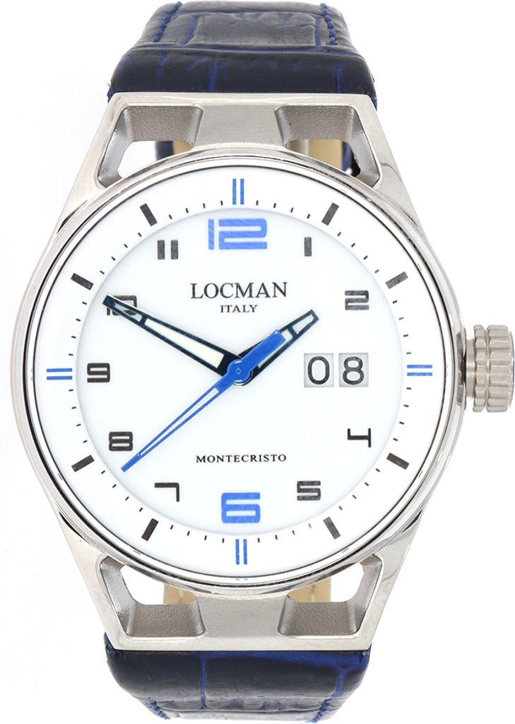 Locman - Armbanduhr - Herren - Chronograph - Montecristo - 0546A08S-00WHBLPB
