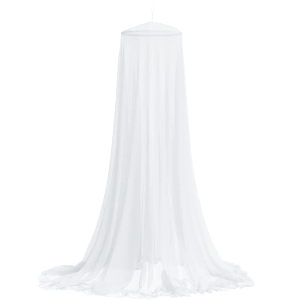 vidaXL Moskytiéra na posteľ 220 Mesh White 56x56x220 cm Obrázok produktu 