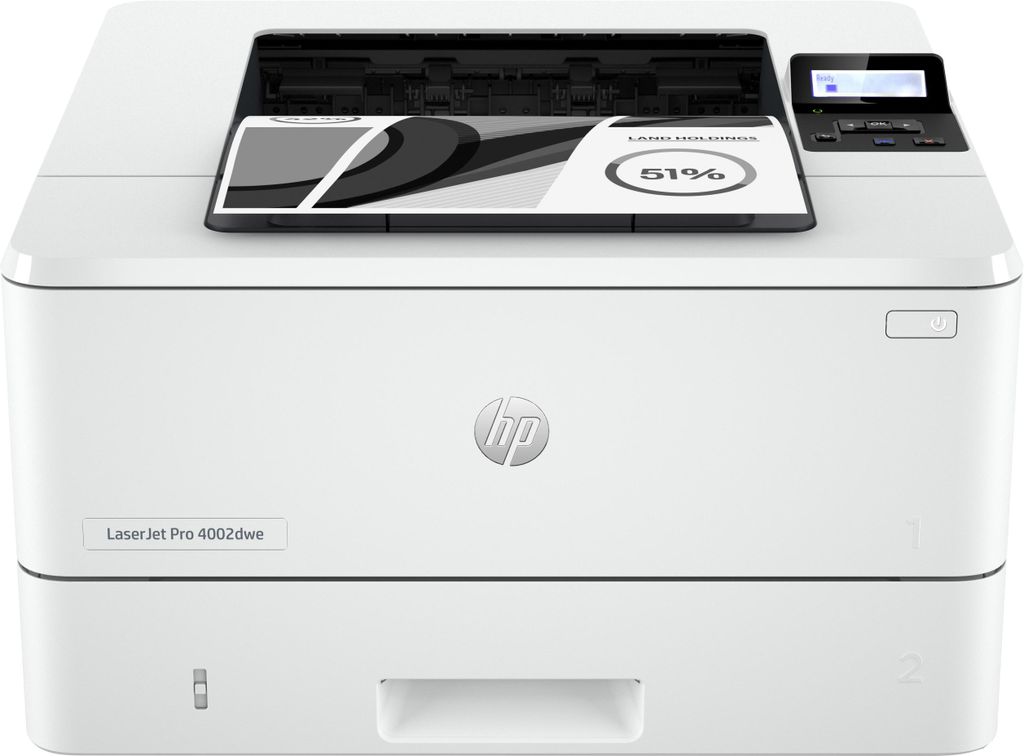 HP LaserJet Pro 4002DWE Laserdrucker weiß, HP Instant Produktbild 