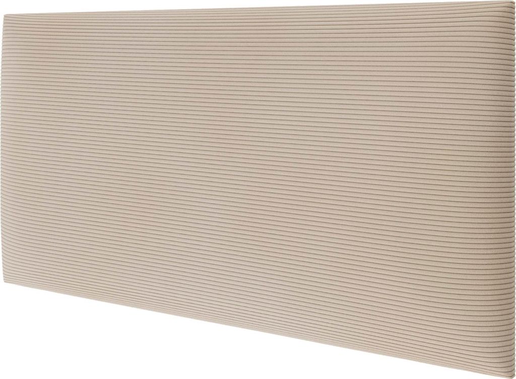 STEGU mollis Cordia Wandpaneel schallabsorbierend Cordstoff Vanille 60x30 cm