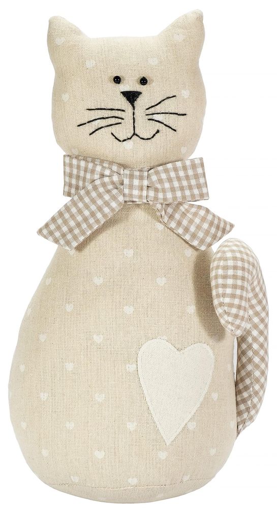 Türstopper für Katzen, Türstopperbeutel für Haustiere, robuster Stoff-Türstopperbeutel 1,5 kg, Katzendekoration und Geschenk für Katzenliebha...