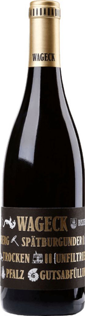 Weingut Wageck Pfaffmann GbR Spätburgunder Goldberg trocken Pfalz 2018 Wein ( 1 x 0.75 L )