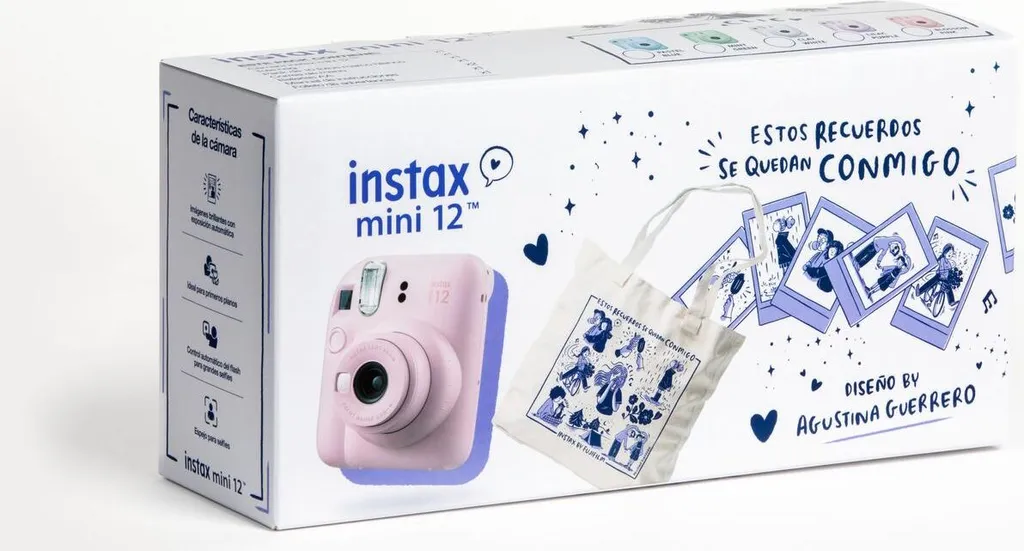 Instantané Fujifilm INSTAX MINI12 Rose : Fini les Photos Floues
