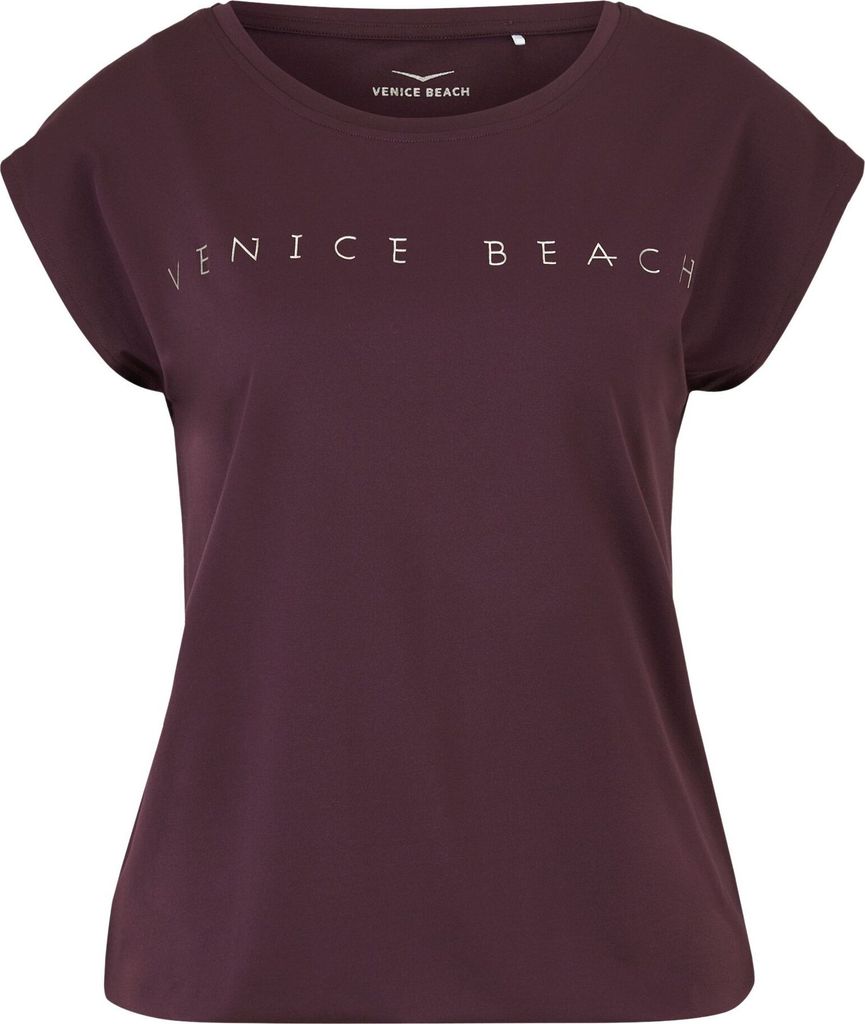VENICE BEACH VB_Wonder DL01 T-Shirt dark grape S