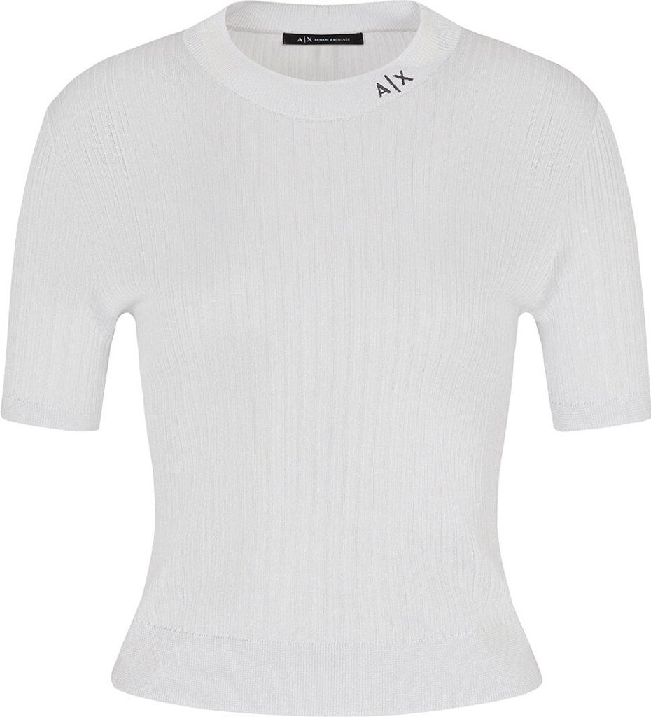 Armani Exchange Xw000595_af12785 Kurzarm-t-shirt Weiß XS Frau Weiß XS