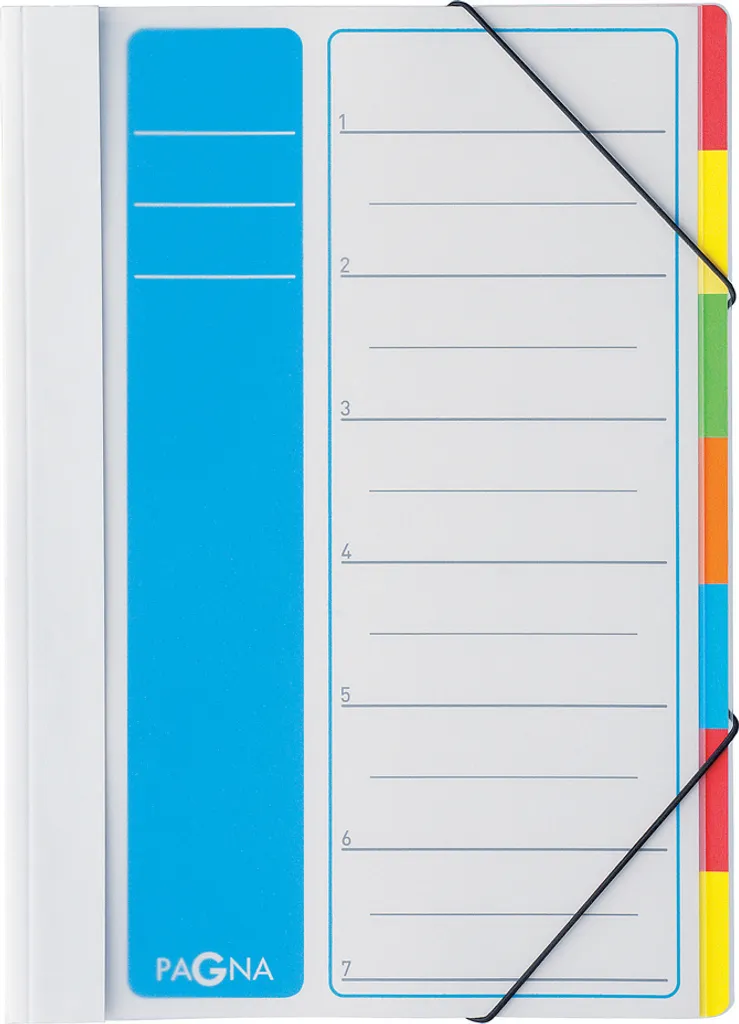 Classeur de bureau transparent A4 PAGNA pour organisation de dossiers