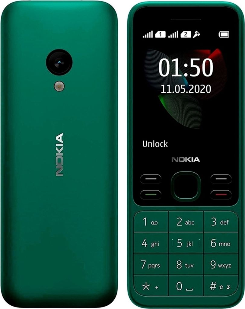 Nokia 150, Navýšku, Dual SIM, 6,1 cm (2.4"), Bluetooth, Obrázok produktu 