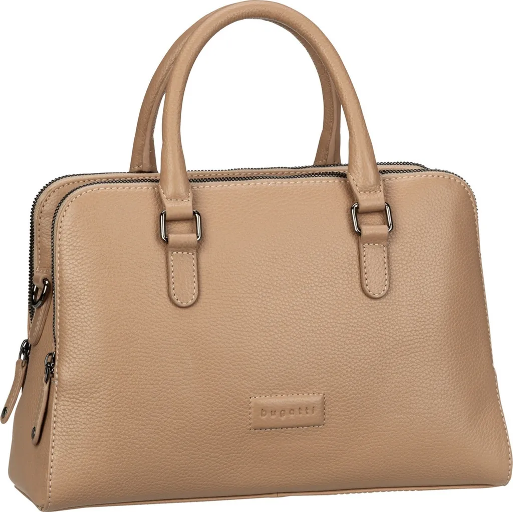 Petit Sac à Main Elsa Bugatti Marron Clair Idéal pour le Travail et Sorties - 23