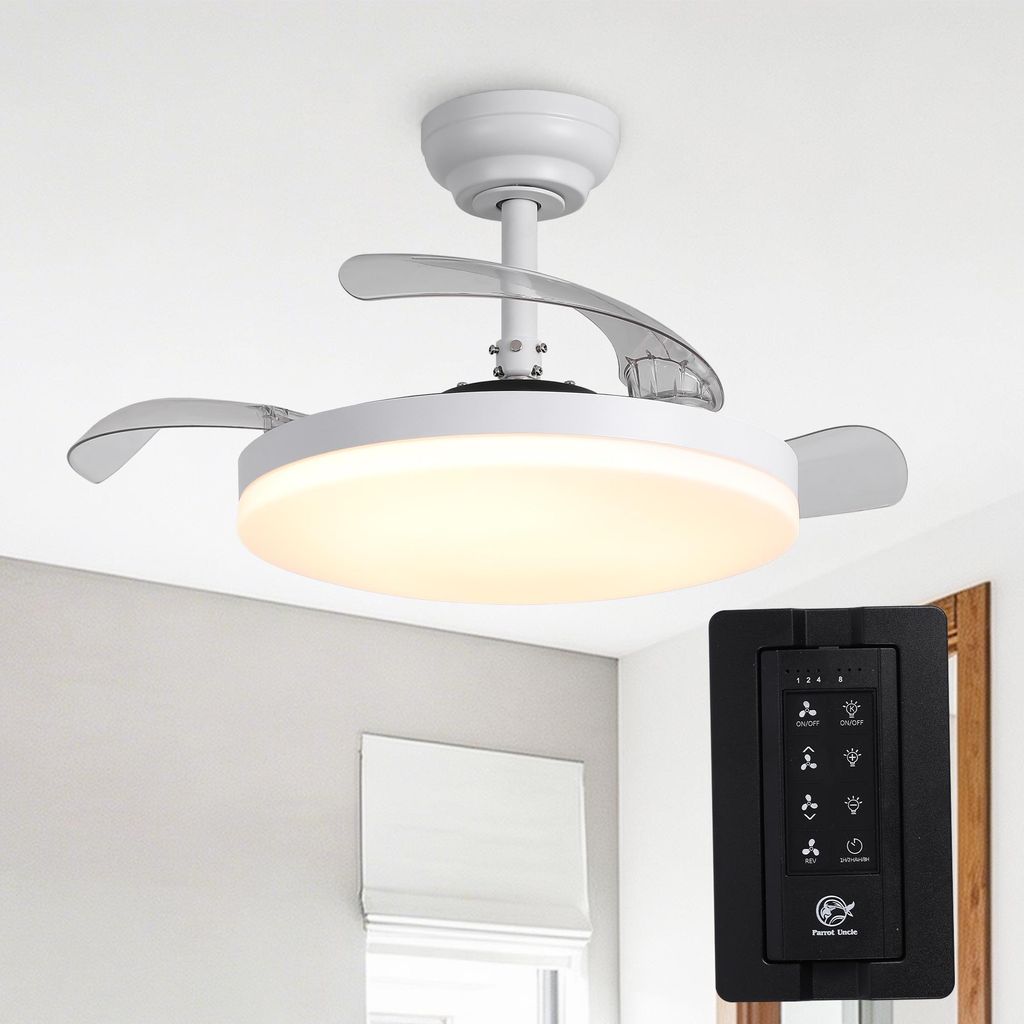 Ventilateur de plafond Parrot Uncle avec éclairage et Image du produit 