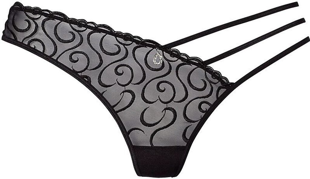 LASCANA String schwarz Größe 32/34